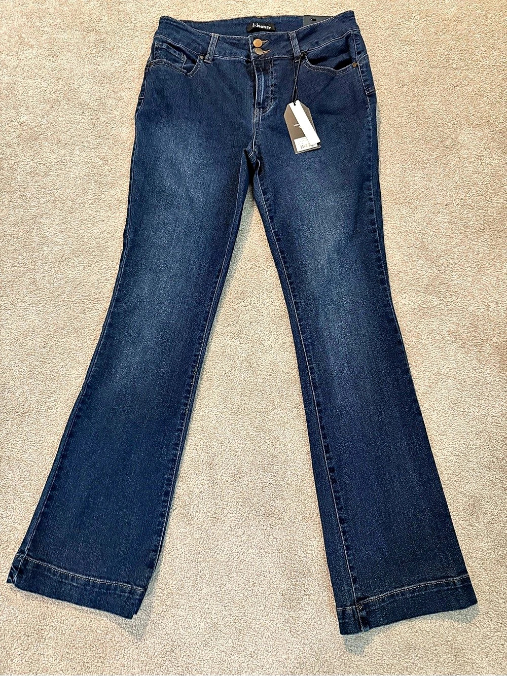 d-Jeans Mid-Rise Bootcut Jean Blue Size 8P NWT